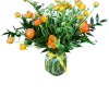 Insane Gorgeous Ranunculus Arrangement bursts with vibrant energy, featuring a stunning mix