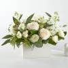 Create a serene and timeless atmosphere with our White Rose Bouquet featuring