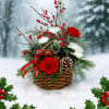 KC125 Northwoods Noel Basket
Bring the magic of a snowy holiday forest to