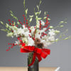 Simple, elegant, and festive. For those who love orchids and like to