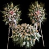 Cherish Remembrance 3 Piece Set
Casket Spray and 2 Standing Sprays