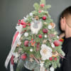 Christmas tree with decorations 
23-25inch (60-63cm)