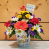 The Birthday Brights by Savilles Country Florist is a burst of Birthday