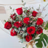 *1DZ Rose (w/Seasonal filler flowers + Greenery) Wrapped Bouquet

*Store Hours:
Mon~ Fri: 10:00
