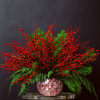 A festive burst of holiday color. NO. 9 PEPPERMINT layers vibrant red