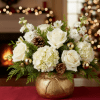Our Jolly Santa Bag Bouquet is the perfect Christmas floral arrangement to