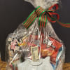 Pig out this holiday with a sweet and savory treat basket. Each