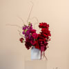 Passion Gradient is a mesmerizing  6&rdquo; x 9&rdquo; floral arrangement designed