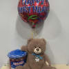 As shown w/ Bear, silver charm, red vines &amp; balloon