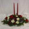 A beautiful Christmas centerpiece to adorn any table for the holidays. 