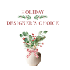 Share the Spirit of Christmas with a holiday bouquet featuring festive florals