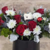 This is a beautiful Christmas bouquet that can be use as a