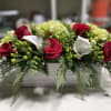 Table centerpiece , arranged in rectangular 10 inches long - 
Arranged with