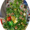 Discover the artistry of the holiday season!  Hand-made Boxwood Trees, crafted