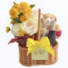 Surprise someone special with this charming birthday gift basket! Beautifully arranged in