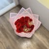 BEAUTIFUL RED ROSES, DECORATIVE BUTTERFLIES