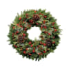 We custom make all our wreaths.  You tell us your colors