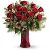 Dazzling and delightful. A dozen red roses make a dashing holiday gift