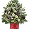 Teleflora's Winter Whisper Tree brings serene holiday beauty with snowy white blooms