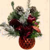 Arrangement Measures approximately 15"H
Offer a friend or family member a radiant ornamental
