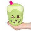 The Squishable Bubble Tea Matcha Snuggle Snacker is the perfect blend of
