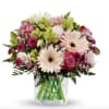 Mystic Garden Bouquet &mdash; a dreamy blend of pale pink gerbera daisies