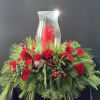 This is a beautiful floral arrangement for your holiday table