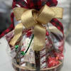 Ghiradelli peppermint bark, Peppermint sticks, Abdallah assortment 7.5oz, Shortbread cookies, Werther's original