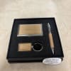 Wood Gift Set/Pen, Keychain, Business Card Holder
All 3 pieces can be engraved.