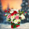 Brighten someone&rsquo;s day with a floral gift this Christmas. 
This vase in