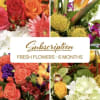 Florist choice design to deliver flower once a month and you can