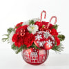 An ornament full of blooms, perfect for any occasion this season.
