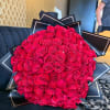 100 grade AAA roses Also available in light pink,hotpink,purple,white,yellow,orange and mix colors.
INCLUDES