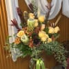 Maple &amp; Moss is a sophisticated fall-inspired floral arrangement that captures the