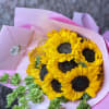 Bouquet with sunflowers 