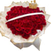 The Queen&rsquo;s Treasure bouquet is a stunning arrangement of premium red roses