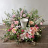 Honor a beautiful life with our Eternal Bloom Urn Surround, a gracefully