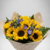 The Summer Bliss bouquet is a vibrant burst of sunshine and joy.