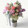 Brighten someone's day with our Colorful Orchid &amp; Rose Happiness Bouquet, a