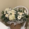 This elegant arrangement captures the beauty of softness, luxurious palette of crisp