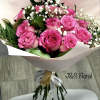 introducing Our pink roses hand tied bouquet, beautifully arranged with pink roses
