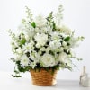 HEARTFELT CONDOLENCES ARRANGEMENT

Let this exquisite composition of beautiful white blossoms deliver your