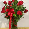 These dozen red roses are a classic hit! The perfect romantic gift