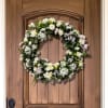 Front Door Floral Wreath Must be ordered 2-3 days in advance
