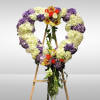 Type of Flowers: White and Purple Hydrangeas, White and Yellow Cymbidium Orchids