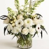 This bouquet is cause for celebration in and of itself! White roses