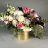 Full of fresh, beautiful blooms, this floral arrangement just like a gorgeous
