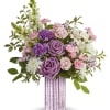 Elevate their day with Teleflora's Lavender Bliss Bouquet, featuring a stunning lavender