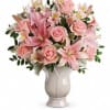 Tender as a rose, this soft pink arrangement is a beautifully feminine