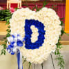 Starting at 599.95, Our Custom Funeral Letter Arrangement make the perfect representation